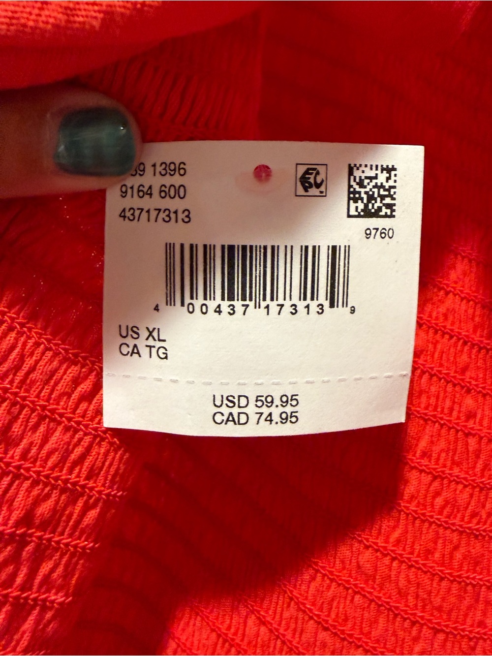 NWT American Eagle Bright Red Strappy wide leg romper - Picture 7 of 7